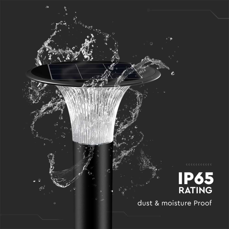 LED Solarna lampa sa senzorom LED/15W/3,2V 4000K/6000K IP65 6000 mAh