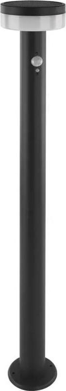 LED Solarna lampa sa senzorom LED/2W/3,7V 1200 mAh IP44 80 cm