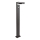 LED Solarna lampa sa senzorom LED/2W/3,7V IP54 3000K 2200 mAh okrugli crna