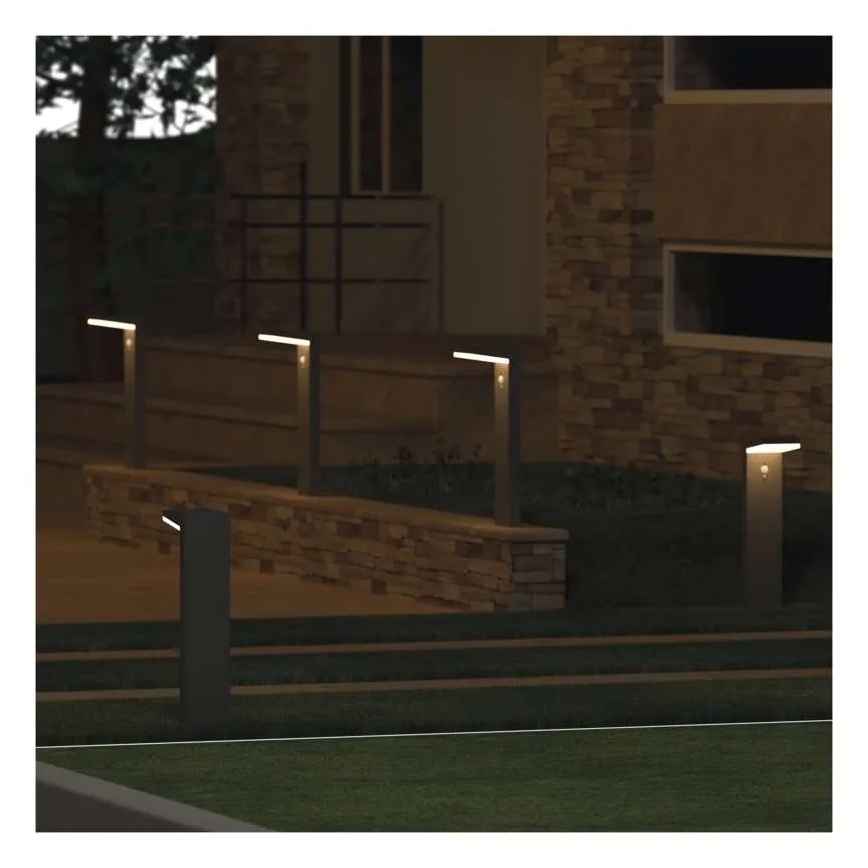 LED Solarna lampa sa senzorom LED/4,4W/3,7V 2200 mAh IP44