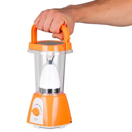 LED punjiva solarna lampa s funkcijom prigušivanja i powerbankom LED/230V 710 lm 1600 mAh