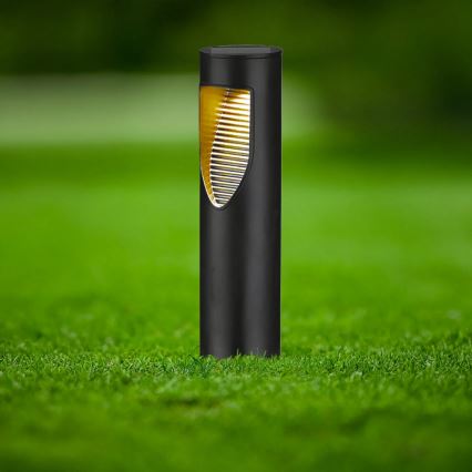 LED solarna svjetiljka ADDIS LED/1,2V 600 mAh IP44 crna