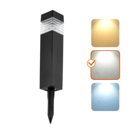 LED solarna svjetiljka AURORA LED/1xAAA 4000K IP44 100 mAh