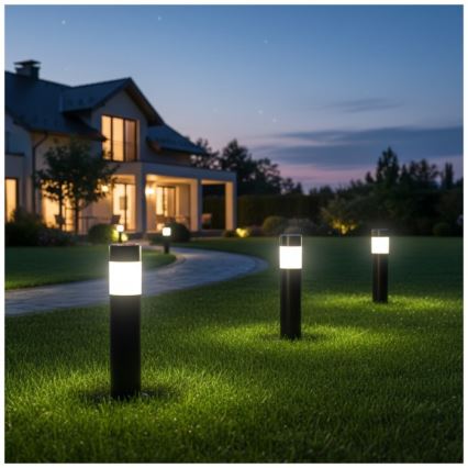 LED solarna svjetiljka AURORA LED/1xAAA 4000K IP44 100 mAh