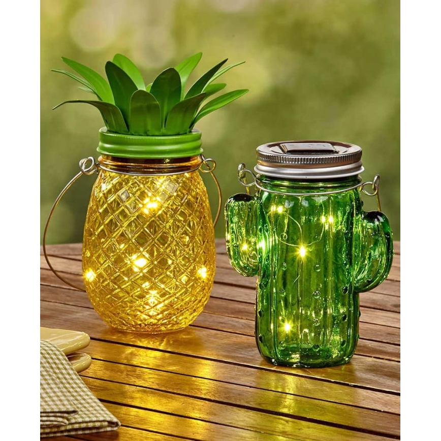 LED Solarna svjetiljka CACTUS LED/1,2V IP44