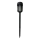 LED solarna svjetiljka FLAME LED/1,2V 100 mAh 1800K 37 cm IP44 crna