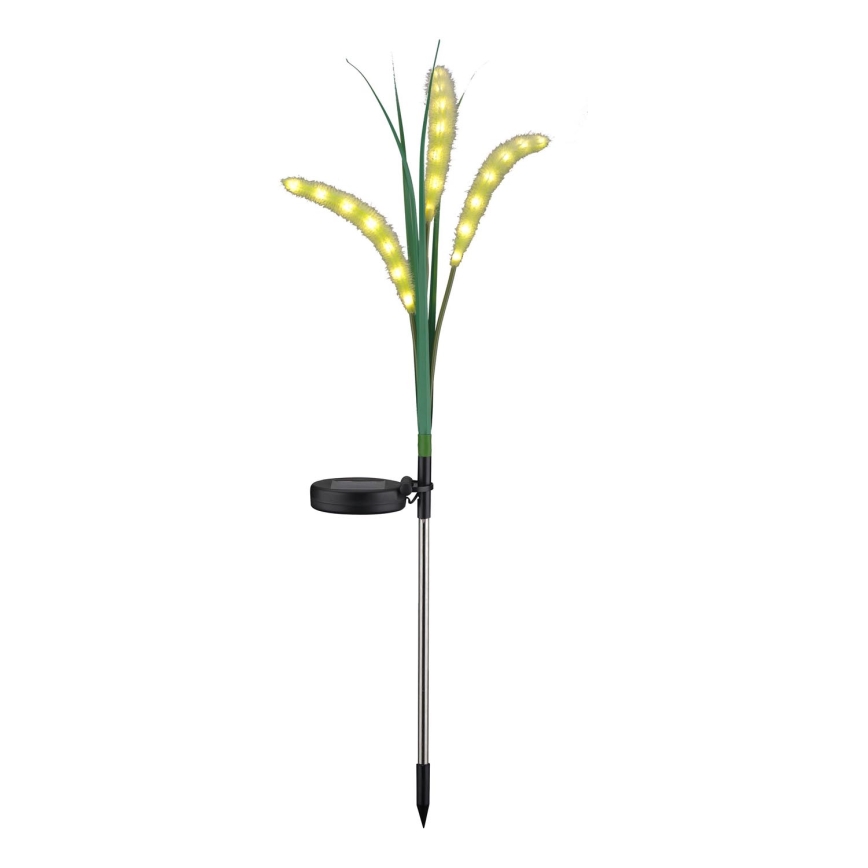 LED Solarna svjetiljka FLORA LED/1,2V 3000K 600 mAh IP44 crna