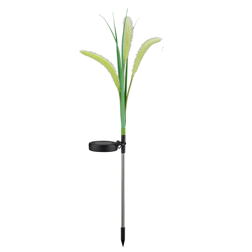 LED Solarna svjetiljka FLORA LED/1,2V 3000K 600 mAh IP44 crna