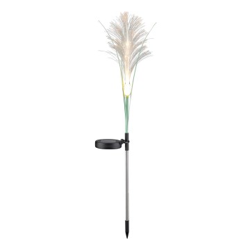 LED Solarna svjetiljka GRASS LED/1,2V 3000K 600 mAh IP44 crna