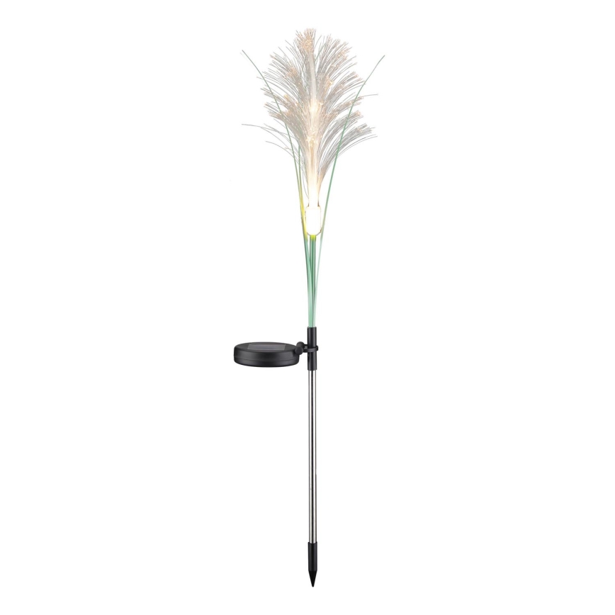 LED Solarna svjetiljka GRASS LED/1,2V 3000K 600 mAh IP44 crna