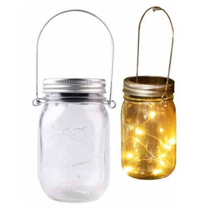 LED Solarna svjetiljka JAR LED/1,2V 600 mAh IP44