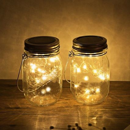 LED Solarna svjetiljka JAR LED/1,2V 600 mAh IP44
