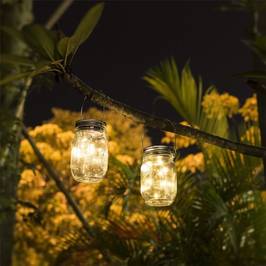 LED Solarna svjetiljka JAR LED/1,2V 600 mAh IP44