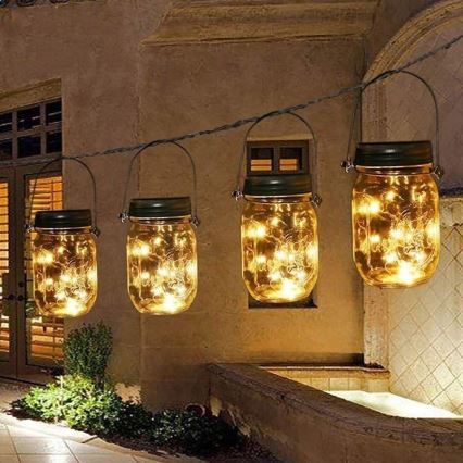 LED Solarna svjetiljka JAR LED/1,2V 600 mAh IP44