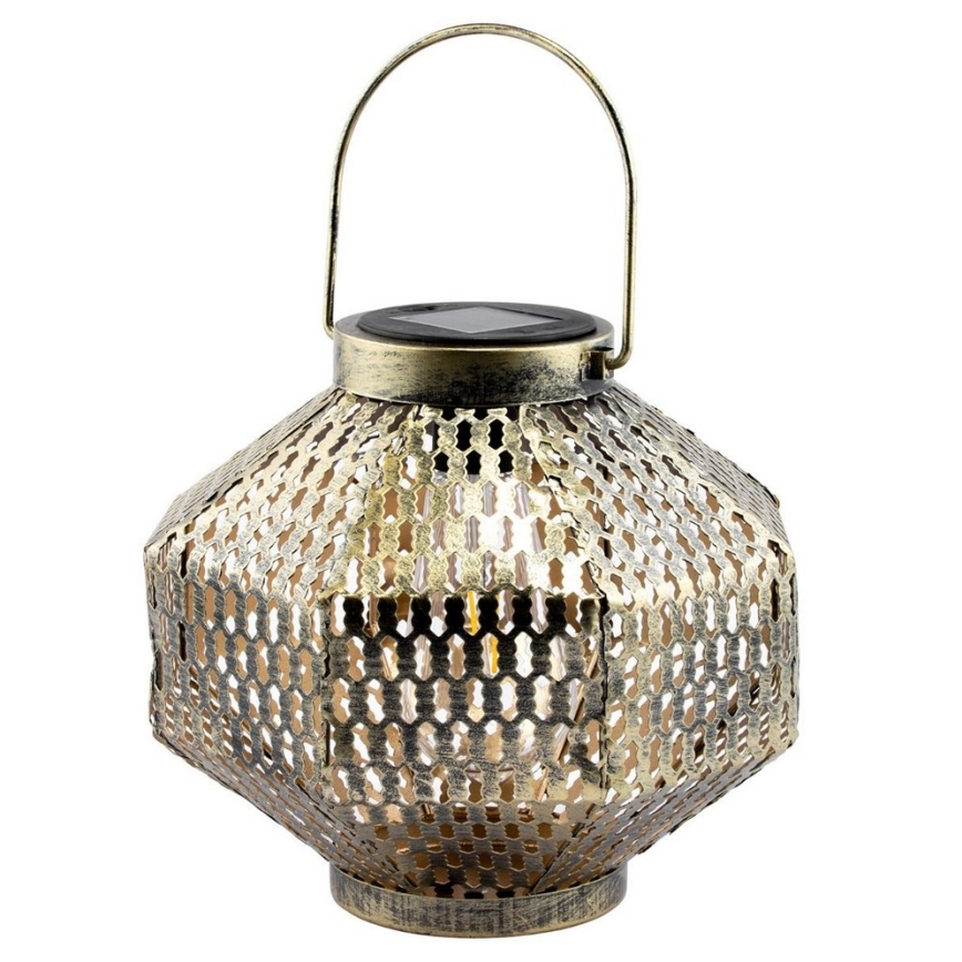 LED Solarna svjetiljka LAURA 1xE27/1,2V 300 mAh IP44