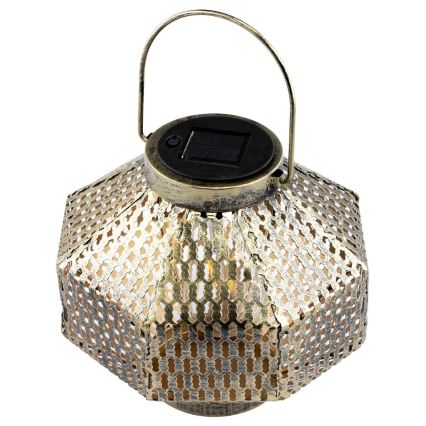 LED Solarna svjetiljka LAURA 1xE27/1,2V 300 mAh IP44