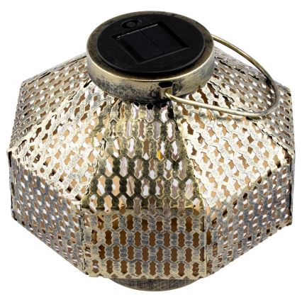 LED Solarna svjetiljka LAURA 1xE27/1,2V 300 mAh IP44