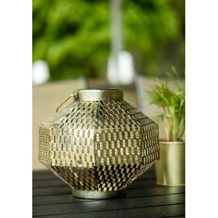 LED Solarna svjetiljka LAURA 1xE27/1,2V 300 mAh IP44
