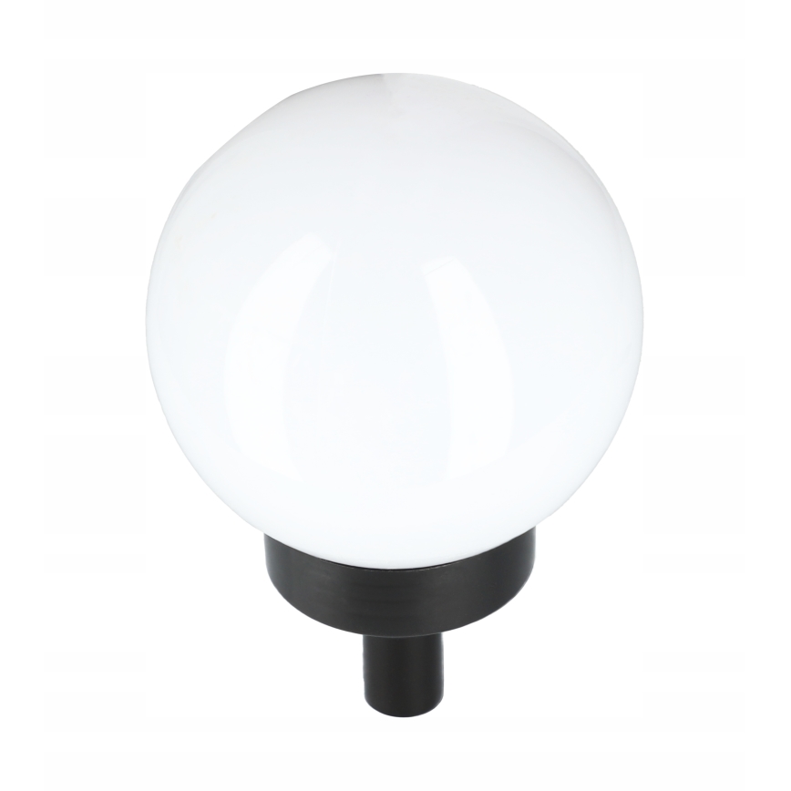 LED solarna svjetiljka LED/1,2 V, 6500 K, 200 mAh, promjer 20 cm, IP44, bijela/crna