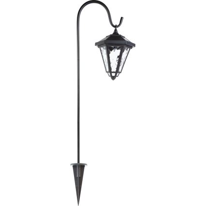 LED solarna svjetiljka LED/1,2V 200 mAh IP44 crna