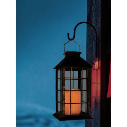 LED Solarna svjetiljka LED/1,2V 200 mAh IP44 patina