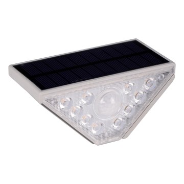 LED solarna svjetiljka s senzorom ARI LED/4,5W/3,7V 600 mAh IP44 bijela