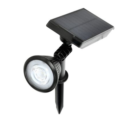 LED solarna svjetiljka s senzorom LANCE LED/3,7V 6000K IP44 1500 mAh