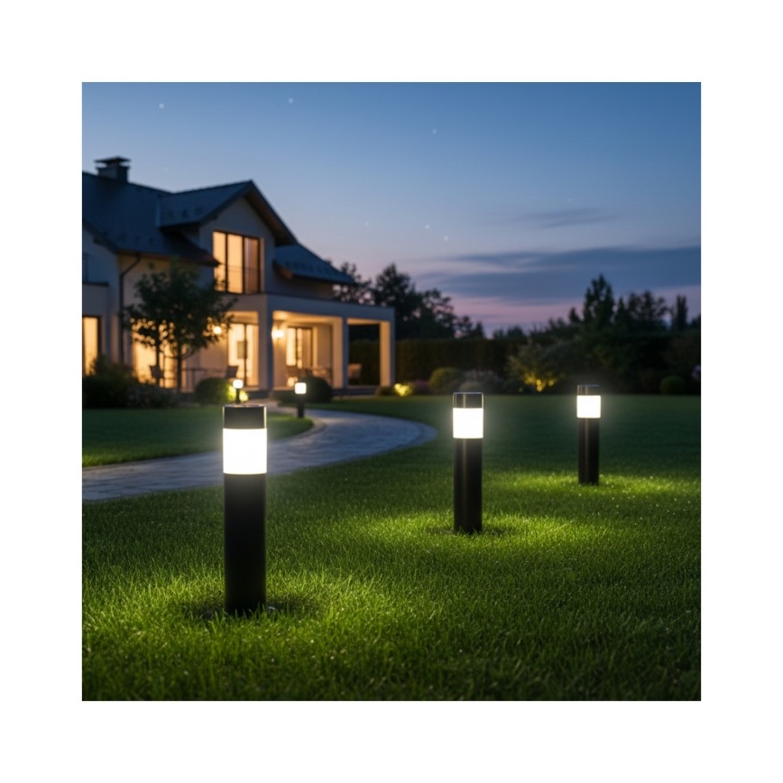 LED solarna svjetiljka sa senzorom AURORA LED/1xAAA 4000K IP44 100 mAh