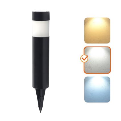 LED solarna svjetiljka sa senzorom AURORA LED/1xAAA 4000K IP44 100 mAh