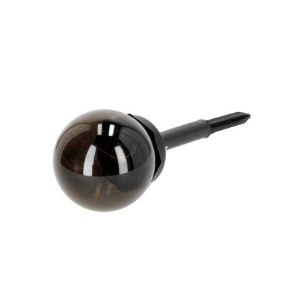 LED solarna svjetiljka sa senzorom GLEAM LED/1,2V 3000K IP44 40 mAh zadimljena/crna