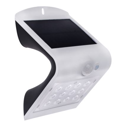 LED Solarna svjetiljka sa senzorom pokreta LED/1,5W/1200 mAh 3,7V IP65