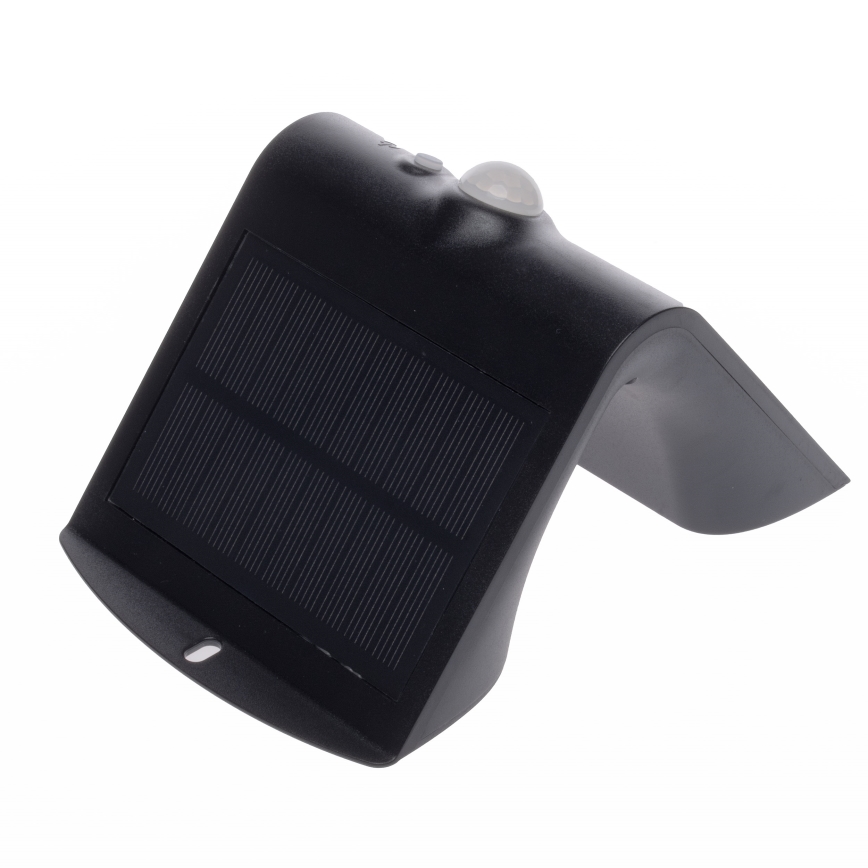 LED Solarna svjetiljka sa senzorom za pokret i dan/noć LED/1,5W/1200 mAh 3,7V IP65