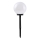 LED solarna svjetiljka sa senzorom SPHERE LED/1,2V 4000K IP44 200 mAh, promjer 20 cm