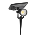 LED Solarna svjetiljka SPIKE LED/2W/5,5V IP65 3000K 1200 mAh