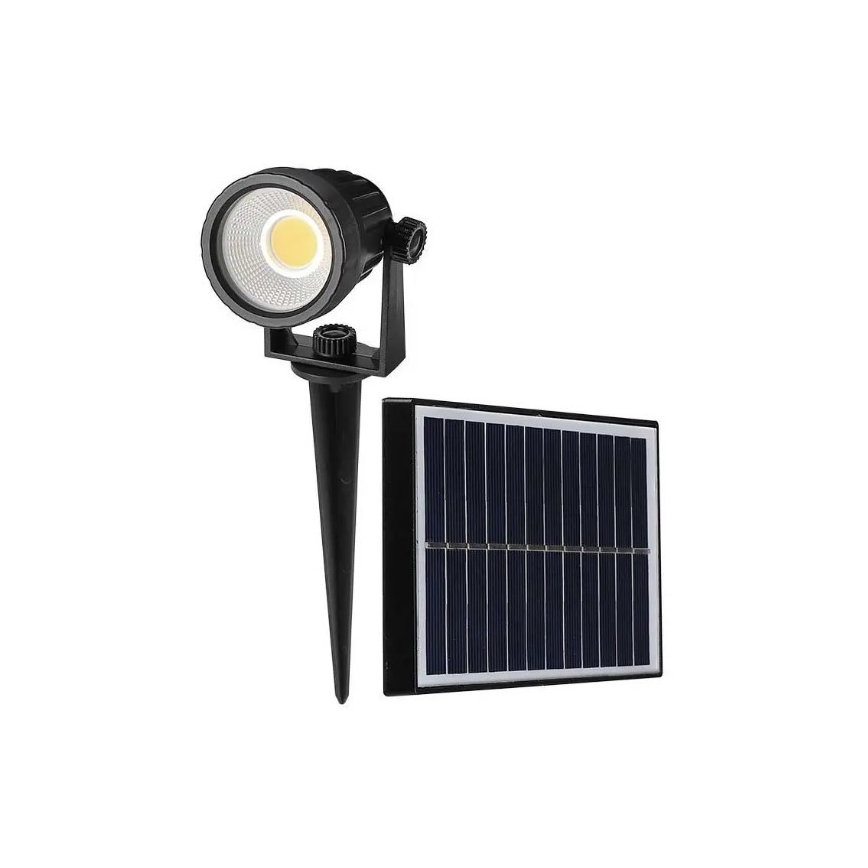 LED Solarna svjetiljka SPIKE LED/2W/5,5V IP65 4000K 1200 mAh