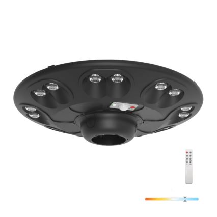 LED Solarna ulična lampa sa senzorom LUVIA LED/15W/3,2V 6500K IP54 5400 mAh + daljinski upravljač