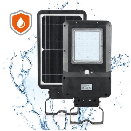 LED solarna ulična svjetiljka s senzorom STREET LED/15W/7,4V 4000K IP65 5400 mAh