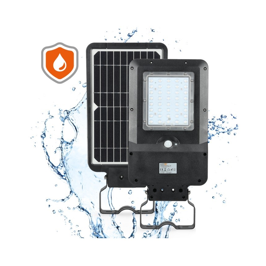 LED solarna ulična svjetiljka s senzorom STREET LED/15W/7,4V 4000K IP65 5400 mAh