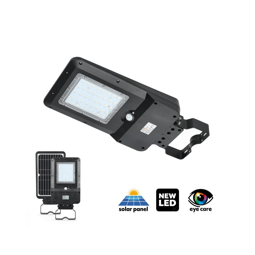 LED solarna ulična svjetiljka s senzorom STREET LED/15W/7,4V 4000K IP65 5400 mAh