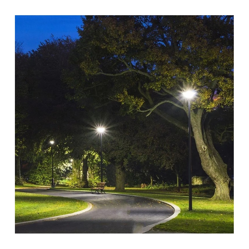 LED Solarna ulična svjetiljka sa senzorom LED/10W/3,2V 6500K IP65 25000 mAh + daljinski upravljač