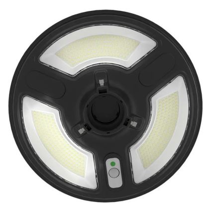 LED Solarna ulična svjetiljka sa senzorom LED/10W/3,2V 6500K IP65 25000 mAh + daljinski upravljač