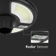 LED Solarna ulična svjetiljka sa senzorom LED/10W/3,2V 6500K IP65+ daljinski upravljač