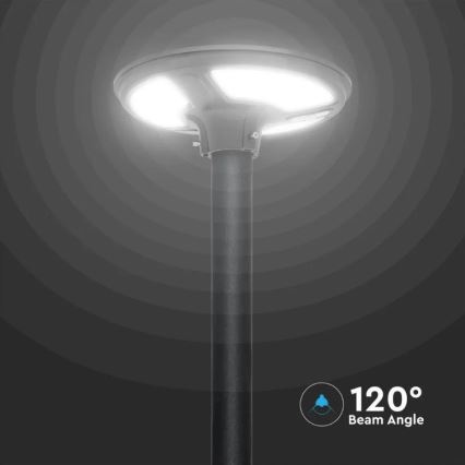 LED Solarna ulična svjetiljka sa senzorom LED/10W/3,2V 6500K IP65 25000 mAh + daljinski upravljač