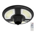 LED Solarna ulična svjetiljka sa senzorom LED/10W/3,2V IP65 4000K 15000 mAh + daljinski upravljač