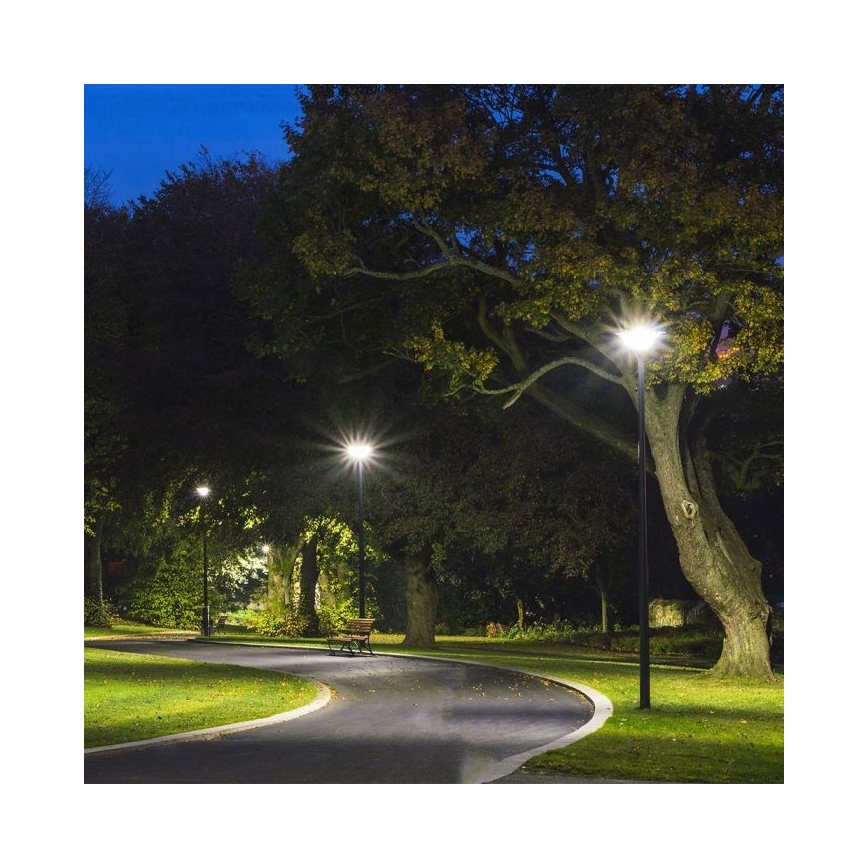 LED Solarna ulična svjetiljka sa senzorom LED/10W/3,2V IP65 4000K 15000 mAh + daljinski upravljač