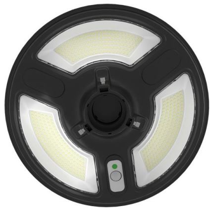 LED Solarna ulična svjetiljka sa senzorom LED/10W/3,2V IP65 4000K 15000 mAh + daljinski upravljač