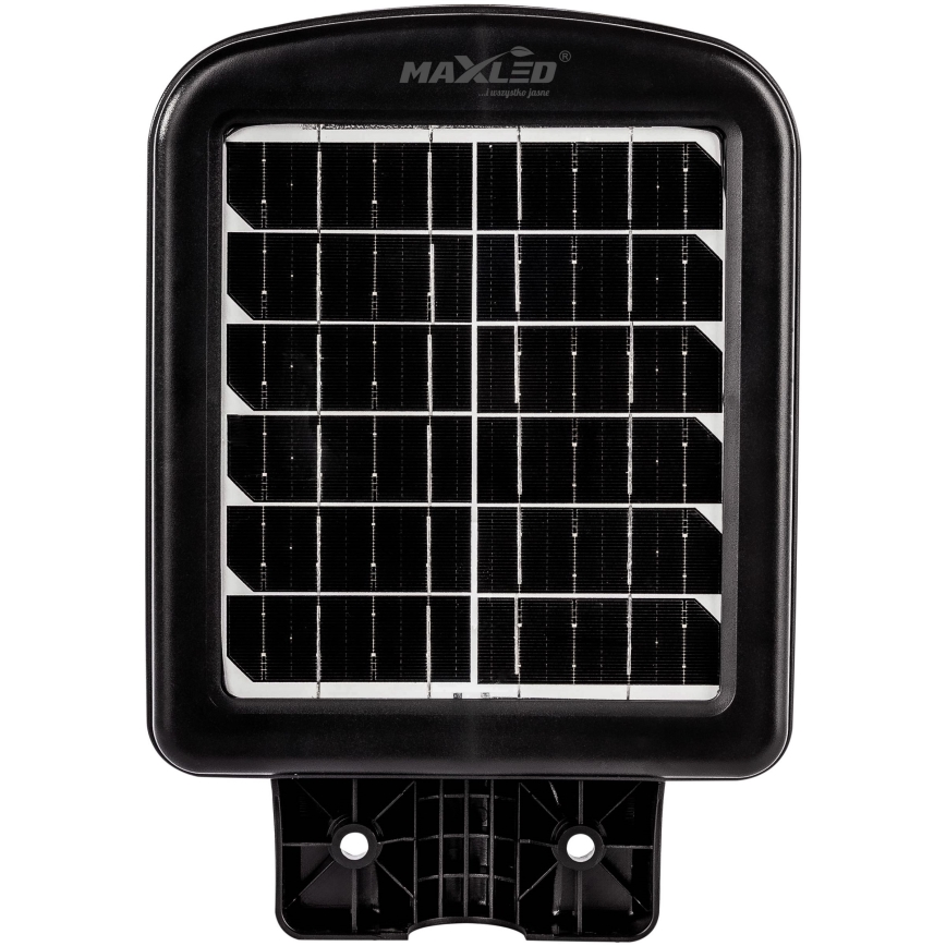LED Prigušiva solarna ulična svjetiljka sa senzorom LED/150W/6V 6500K IP65 crna + daljinski upravljač