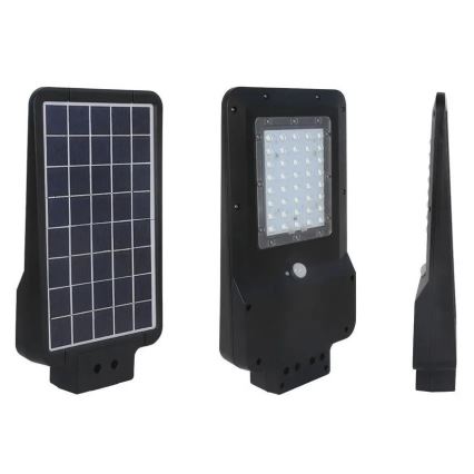 LED Solarna ulična svjetiljka sa senzorom LED/15W/7,4V 6000K IP65 10800 mAh