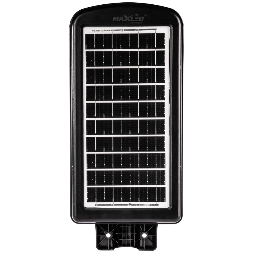 LED Prigušiva solarna ulična svjetiljka sa senzorom LED/180W/6V 6500K IP65 crna + daljinski upravljač