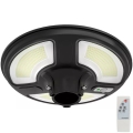 LED Solarna ulična svjetiljka sa senzorom LED/7,5W/3,2V IP65 4000K 15000 mAh + daljinski upravljač